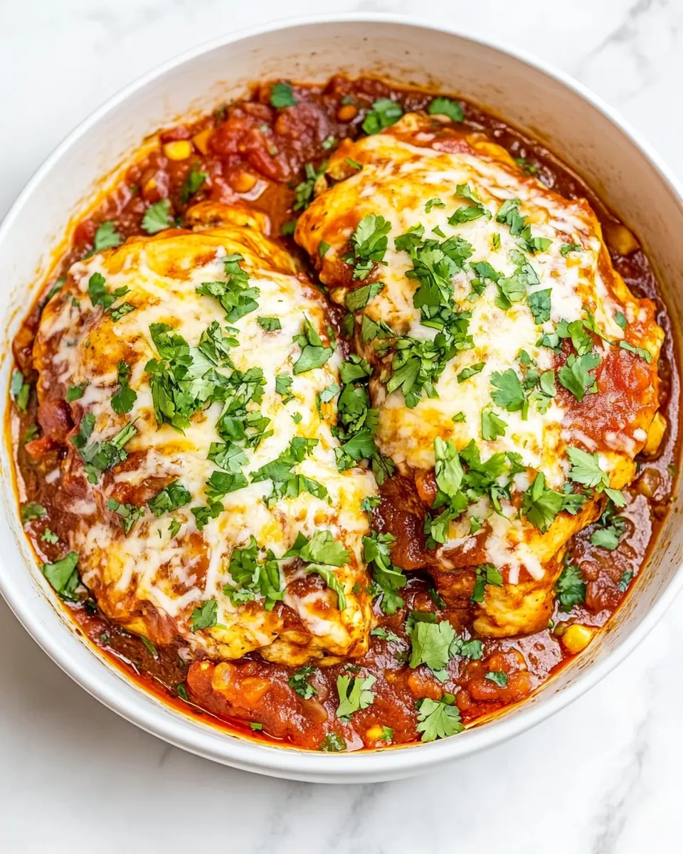 Skillet Salsa Chicken