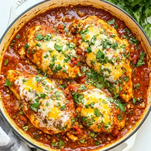 Skillet Salsa Chicken