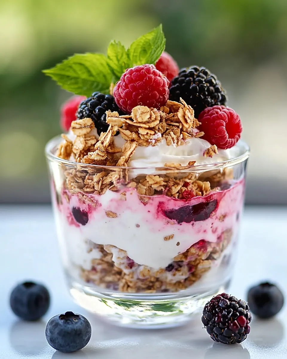 Skinny Berry Parfait