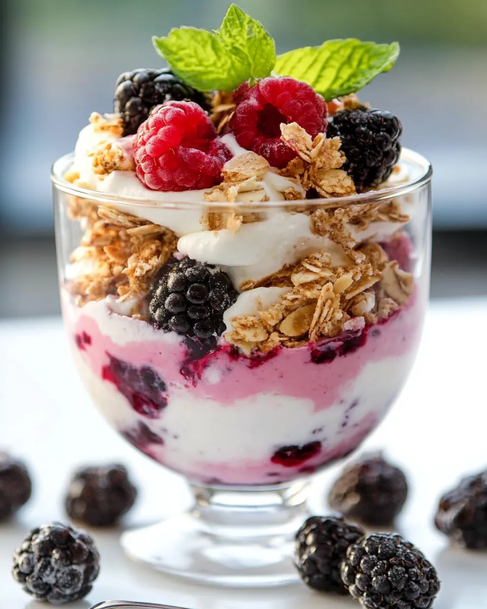 Skinny Berry Parfait