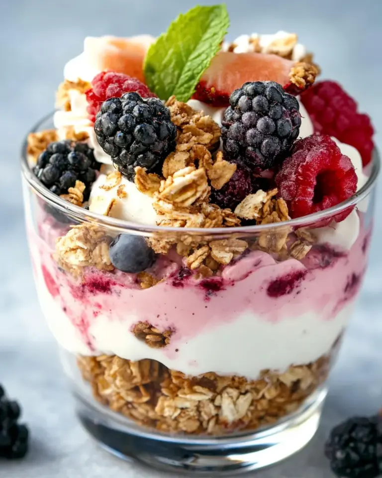 Skinny Berry Parfait