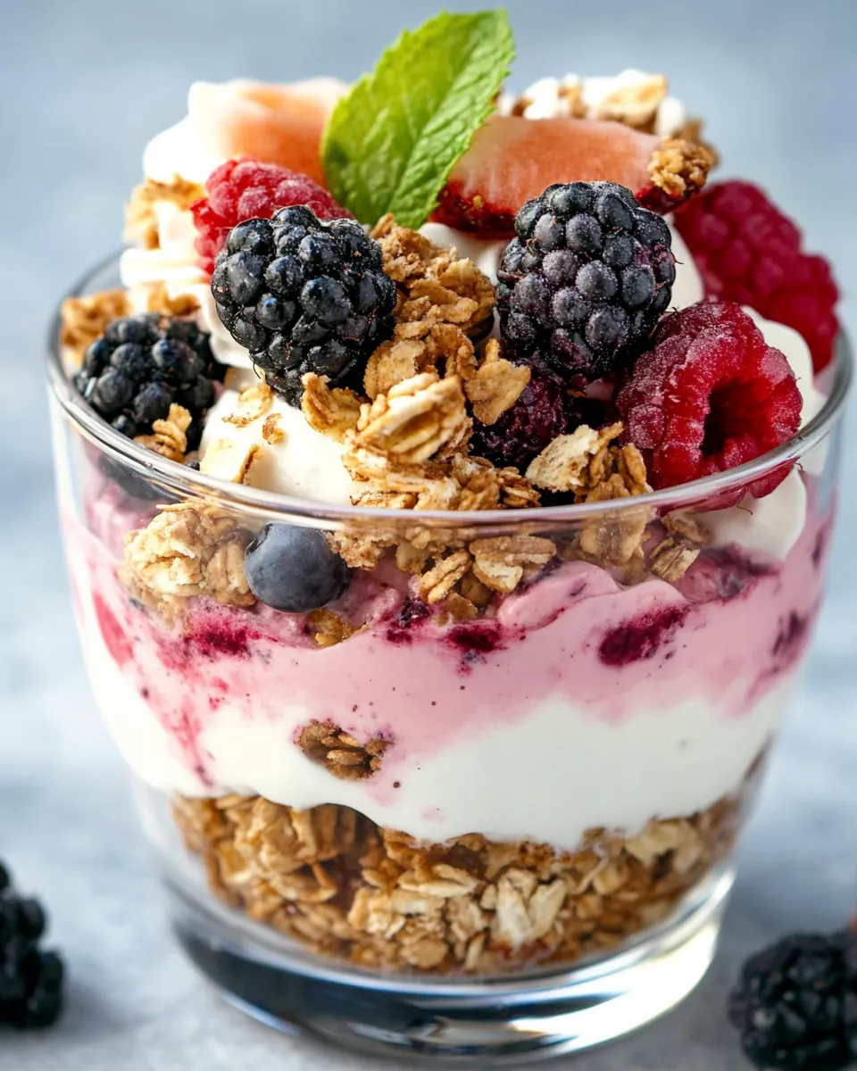 Skinny Berry Parfait