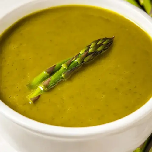 Skinny Cream of Asparagus Soup