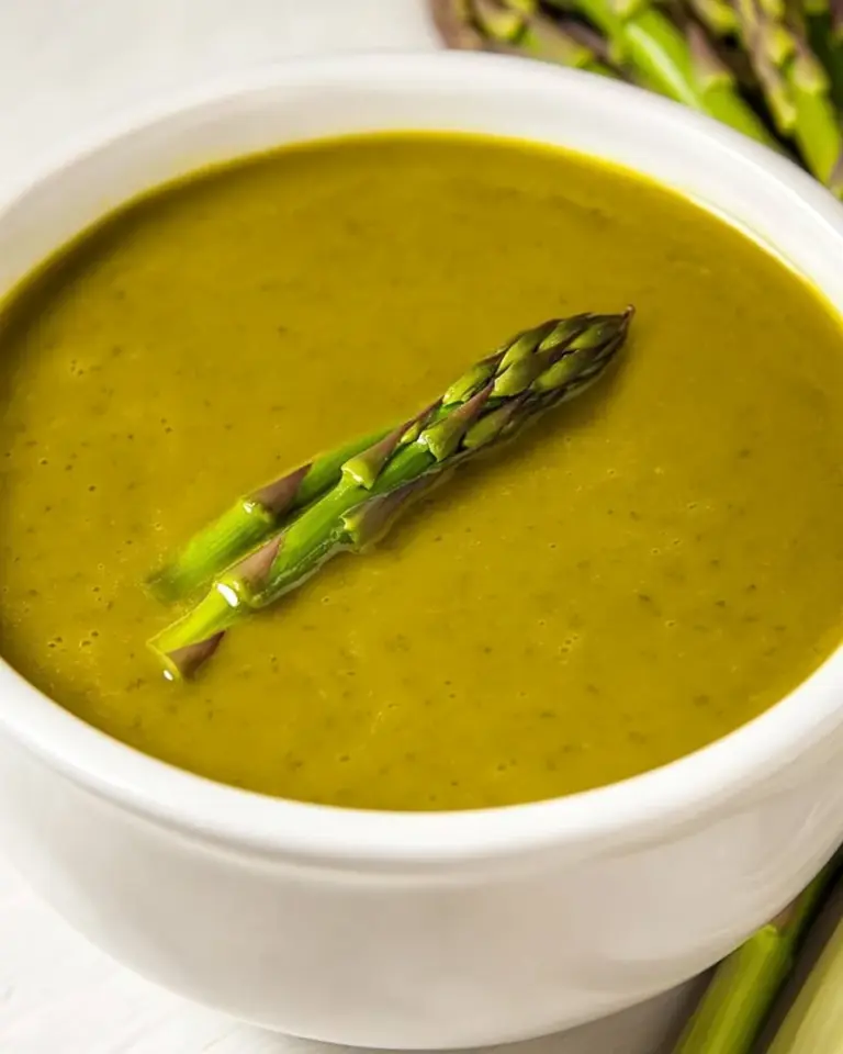 Skinny Cream of Asparagus Soup