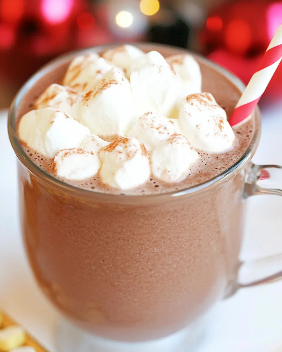 Skinny Frozen Hot Chocolate