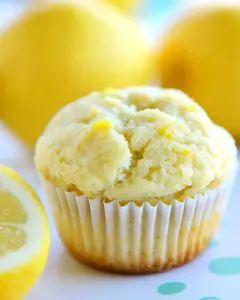 Skinny Lemon Muffins