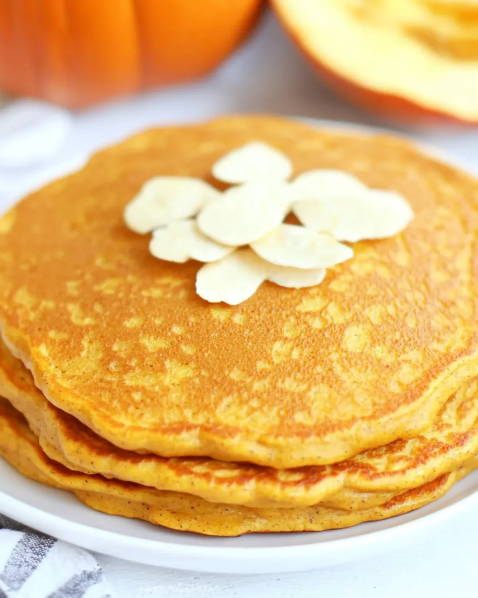 Skinny Pumpkin Pancakes