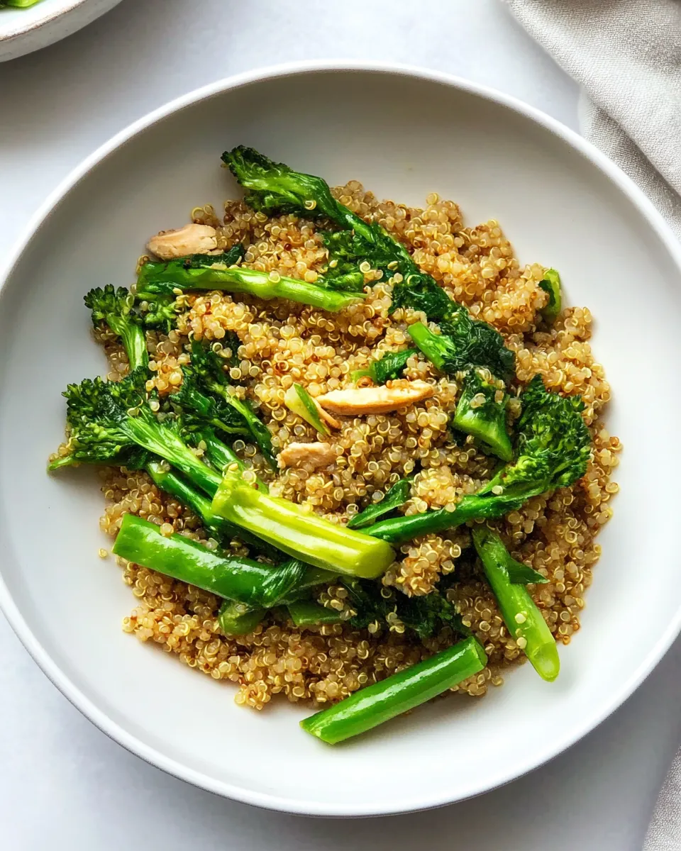 Skinny Quinoa Stir Fry