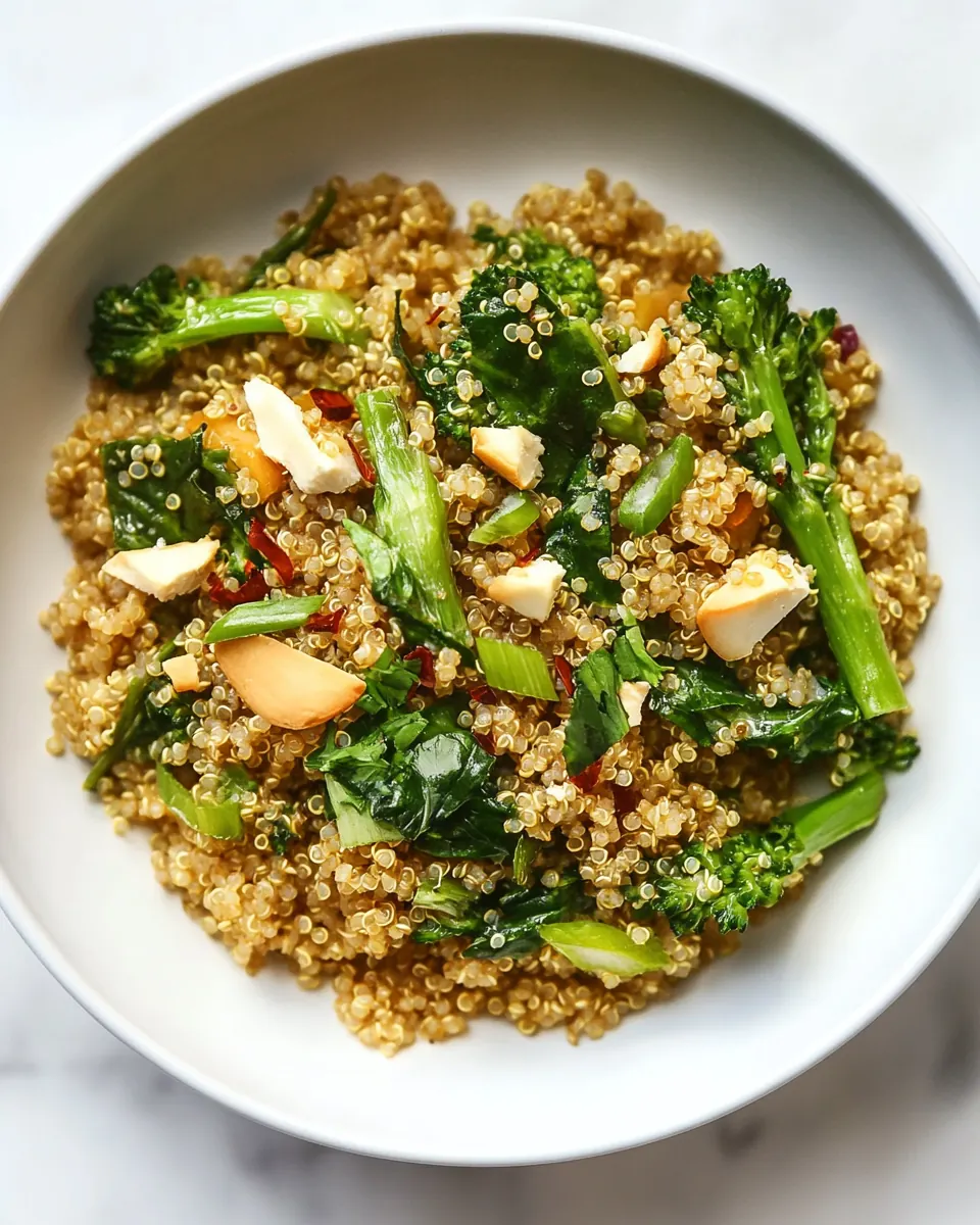 Skinny Quinoa Stir Fry