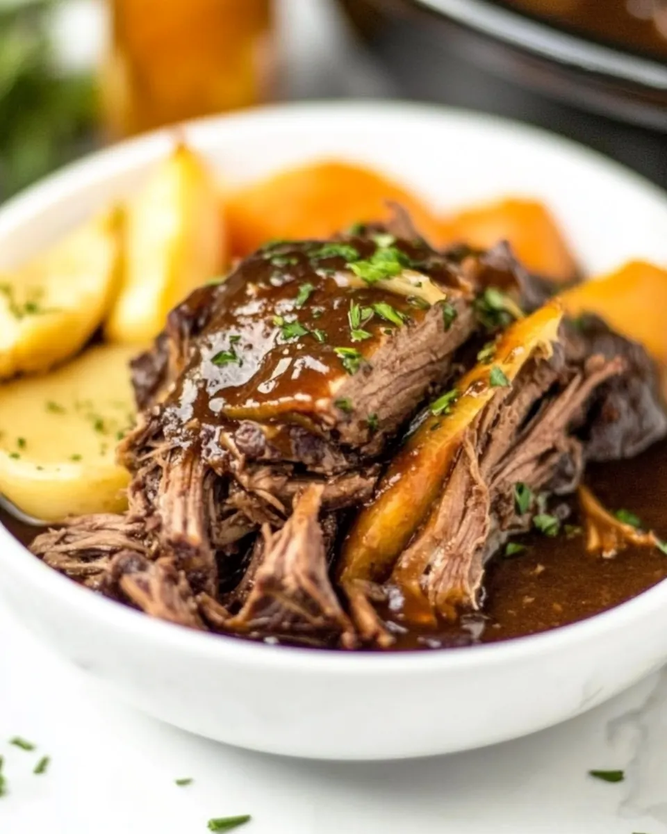 Slow Cooker 3 Packet Roast