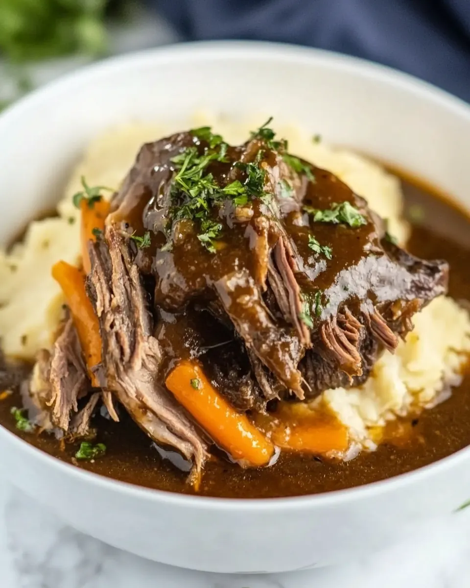 Slow Cooker 3 Packet Roast