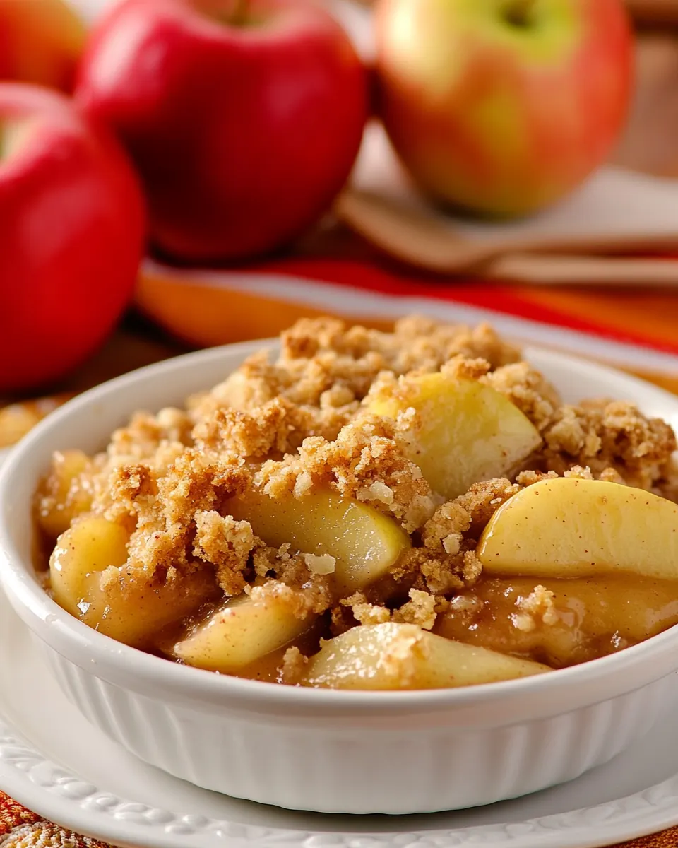Slow Cooker Apple Crisp