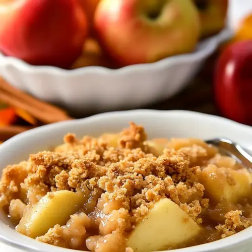 Slow Cooker Apple Crisp