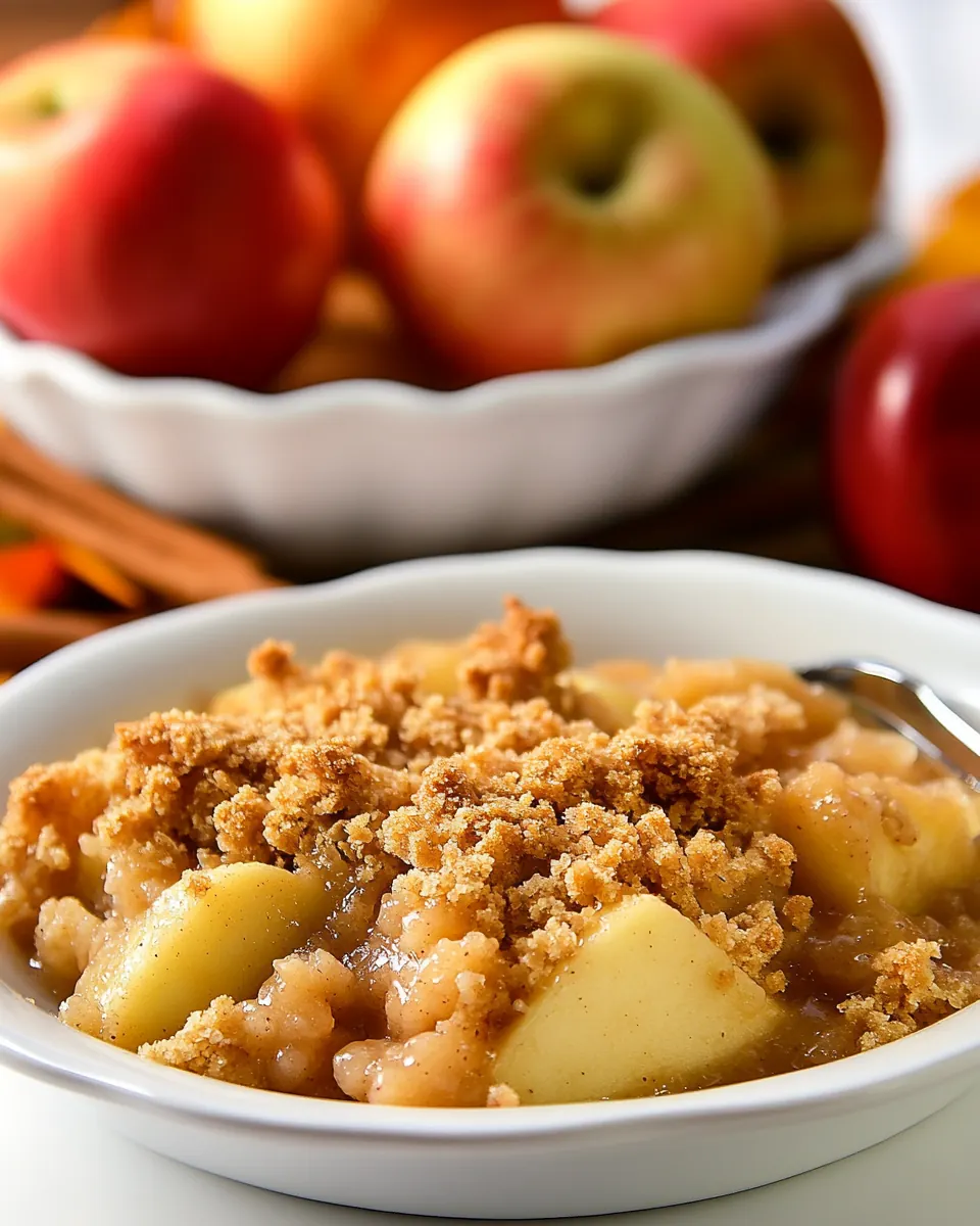 Slow Cooker Apple Crisp