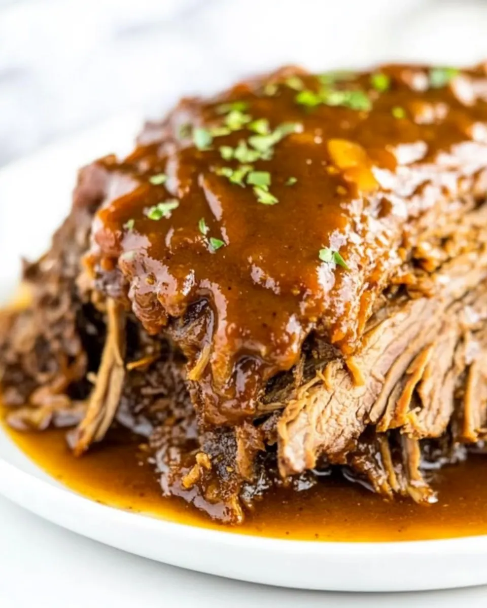 Slow Cooker BBQ Brisket