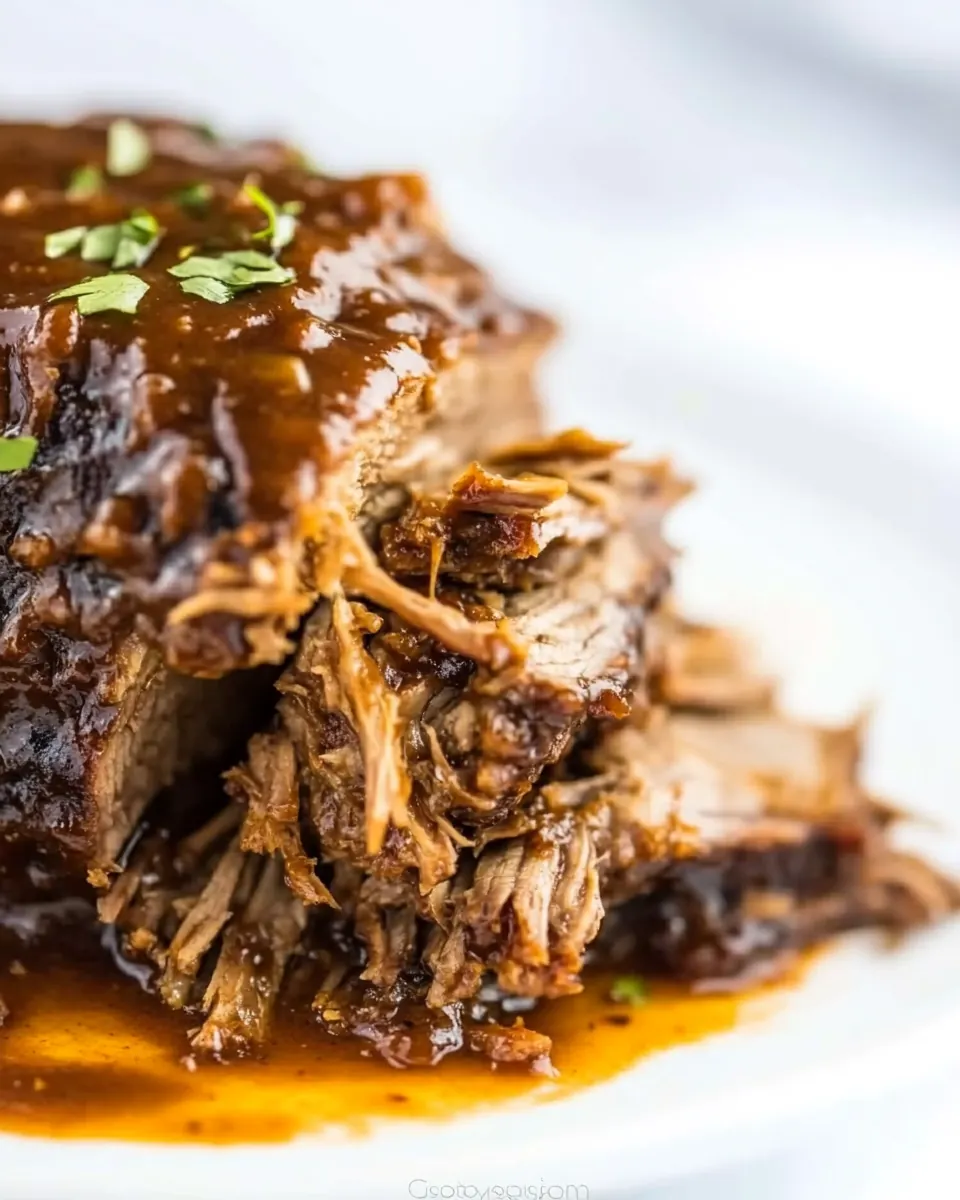 Slow Cooker BBQ Brisket