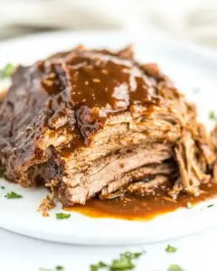 Slow Cooker BBQ Brisket
