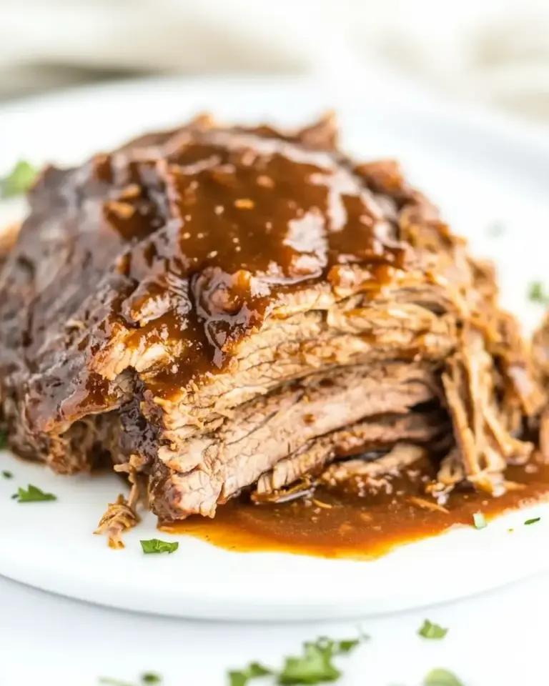 Slow Cooker BBQ Brisket