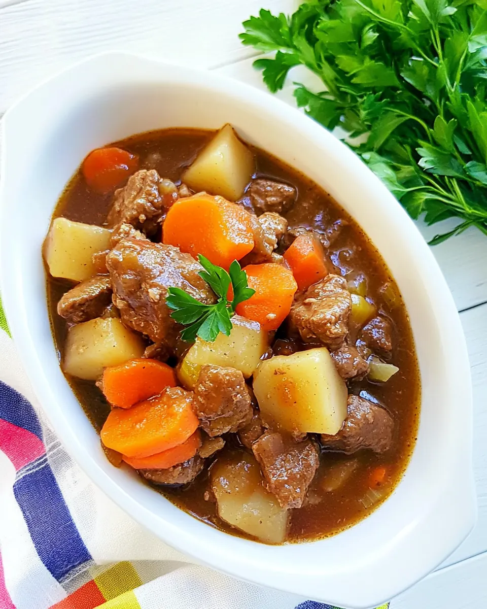 Slow Cooker Beef Stew