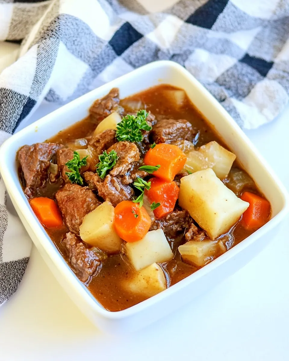 Slow Cooker Beef Stew