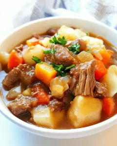 Slow Cooker Beef Stew