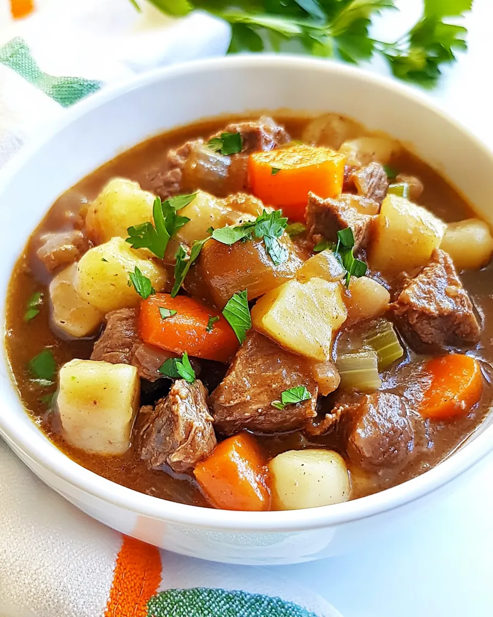 Slow Cooker Beef Stew