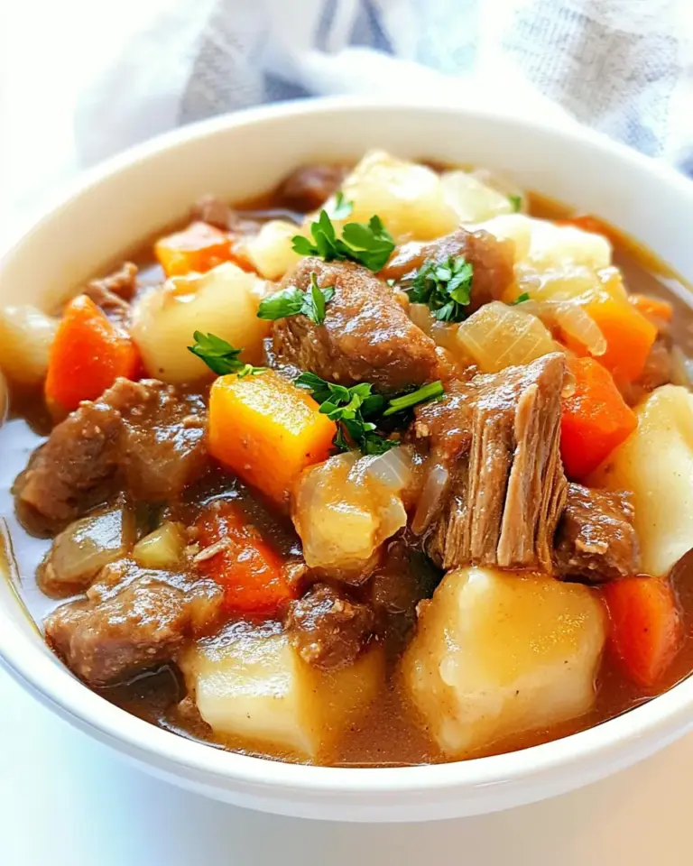 Slow Cooker Beef Stew