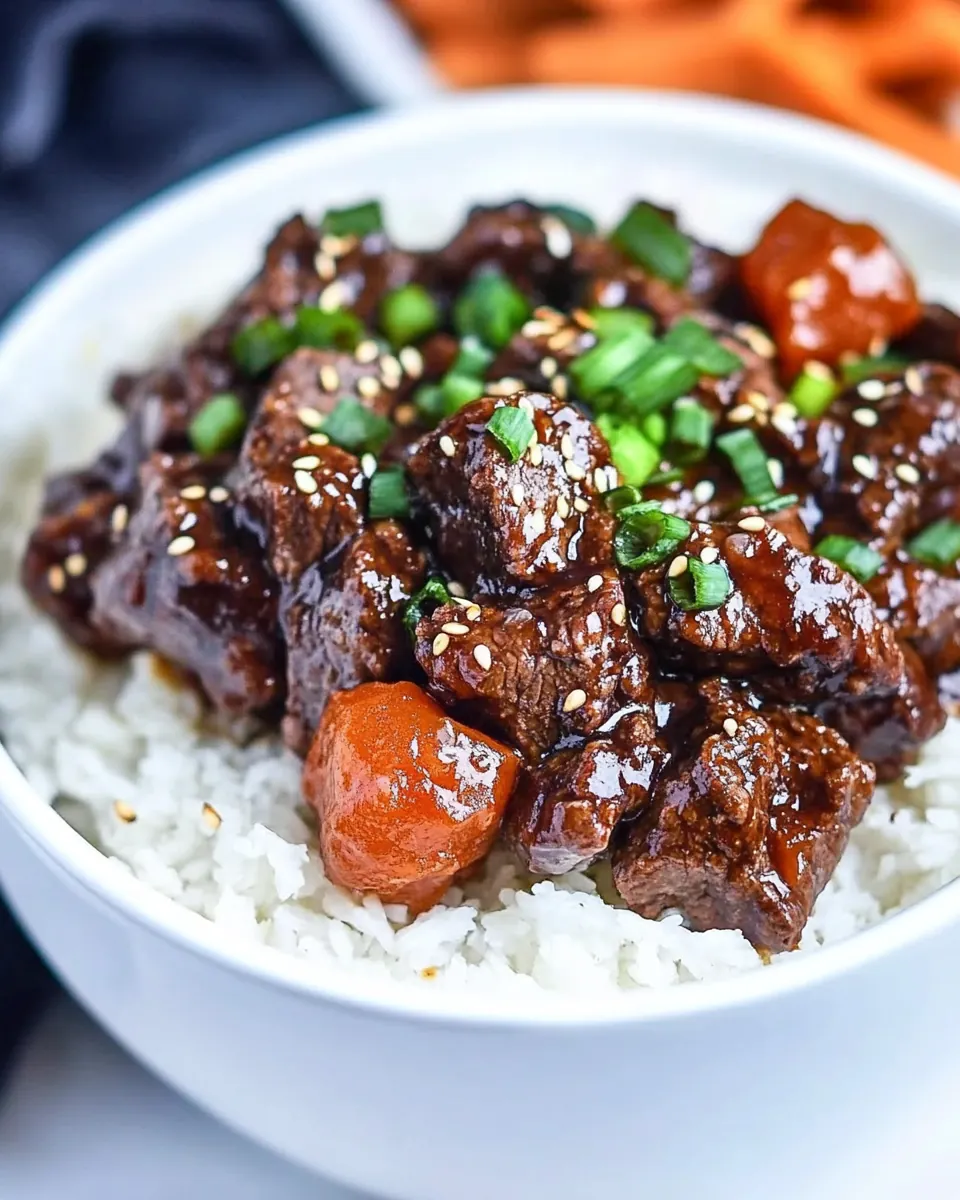 Slow Cooker Beef Teriyaki