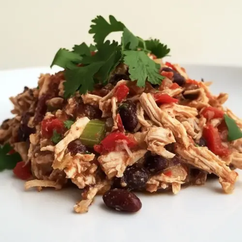 Slow Cooker Black Beans and Chicken