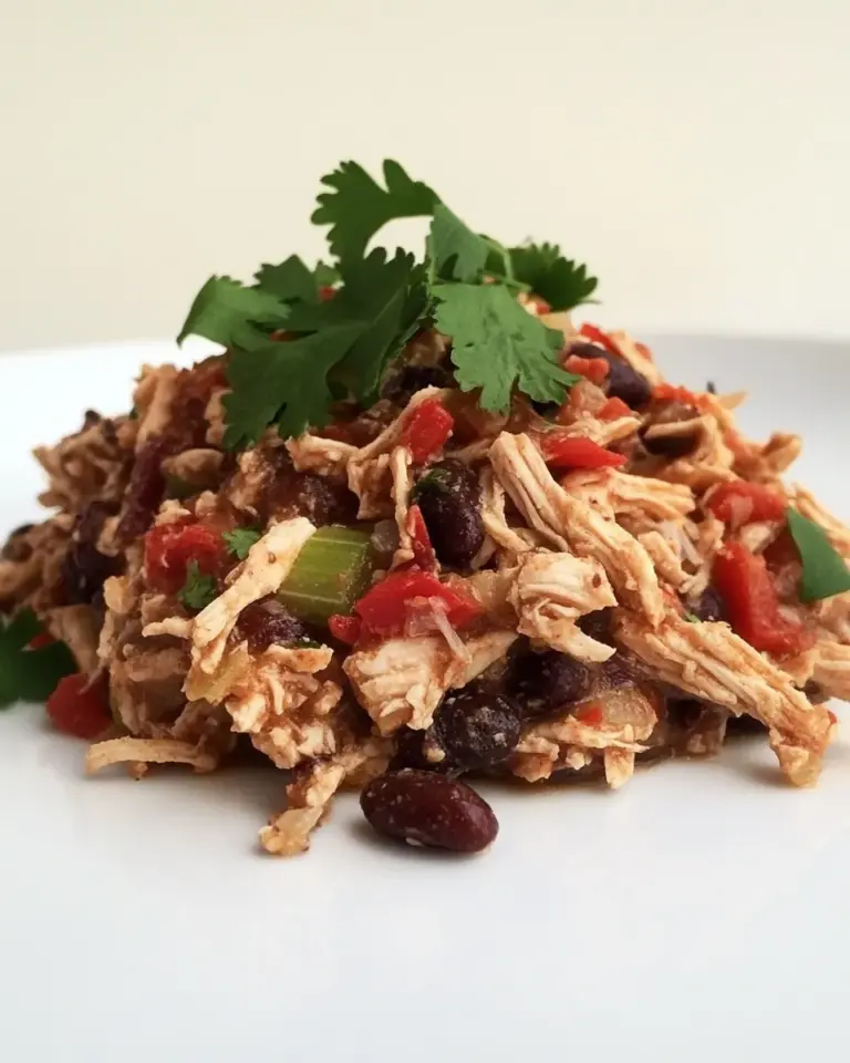 Slow Cooker Black Beans and Chicken