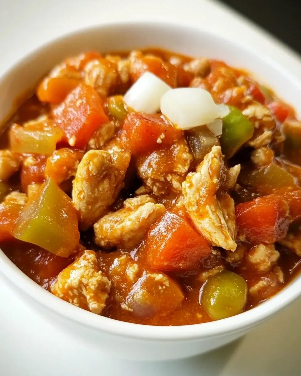 Slow Cooker Buffalo Chicken Chili