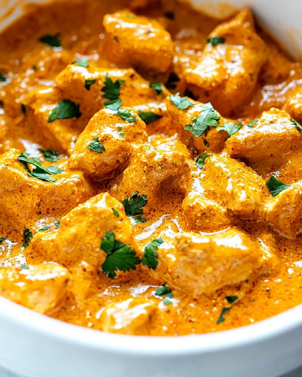 Slow Cooker Butter Chicken
