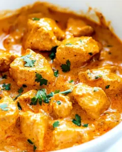 Slow Cooker Butter Chicken