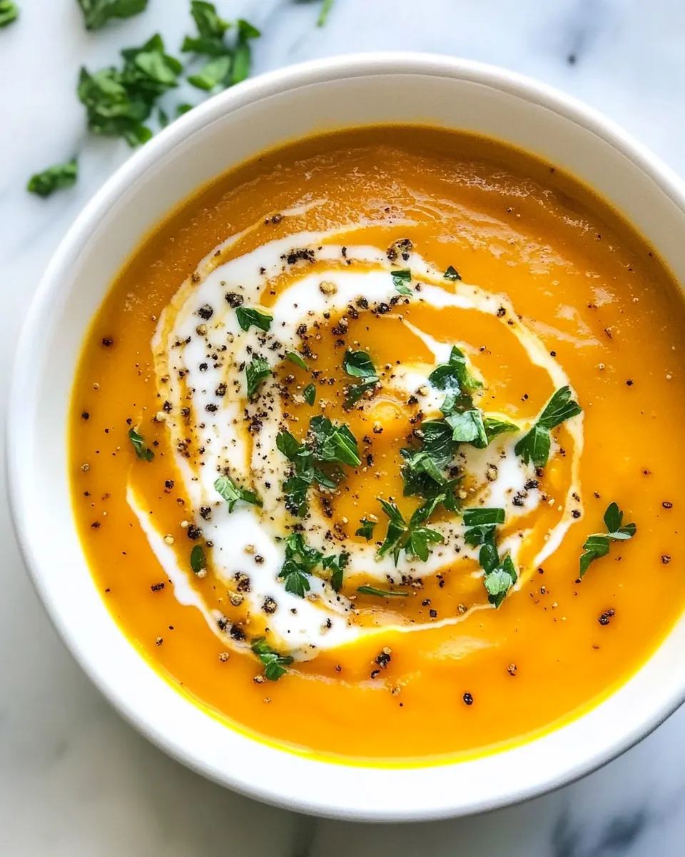 Slow Cooker Butternut Squash Soup