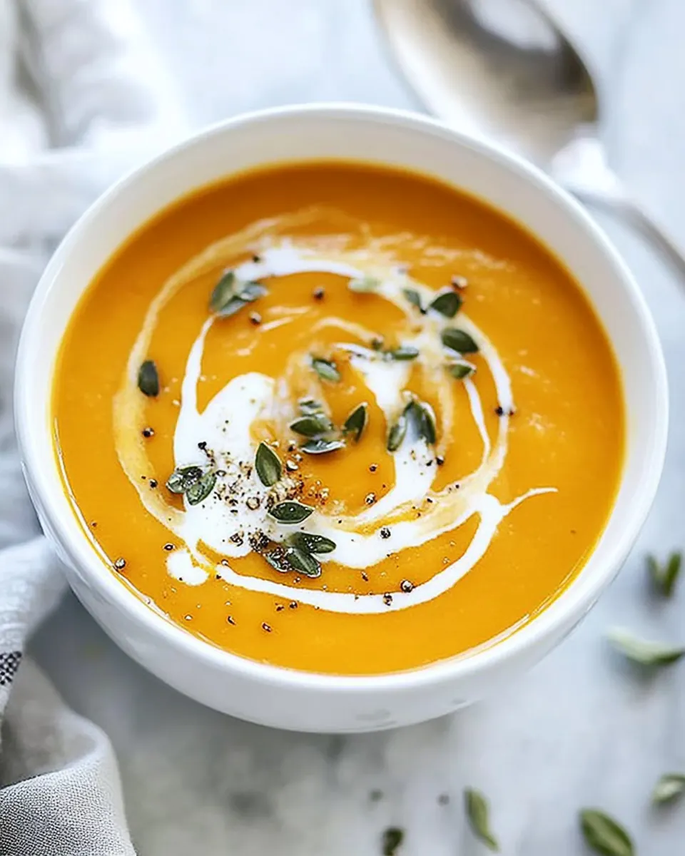 Slow Cooker Butternut Squash Soup
