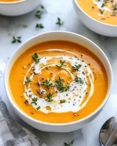 Slow Cooker Butternut Squash Soup