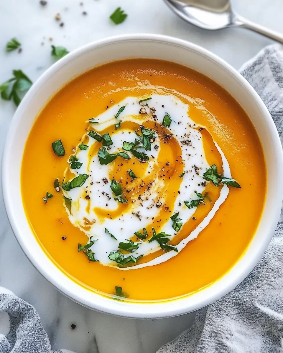 Slow Cooker Butternut Squash Soup