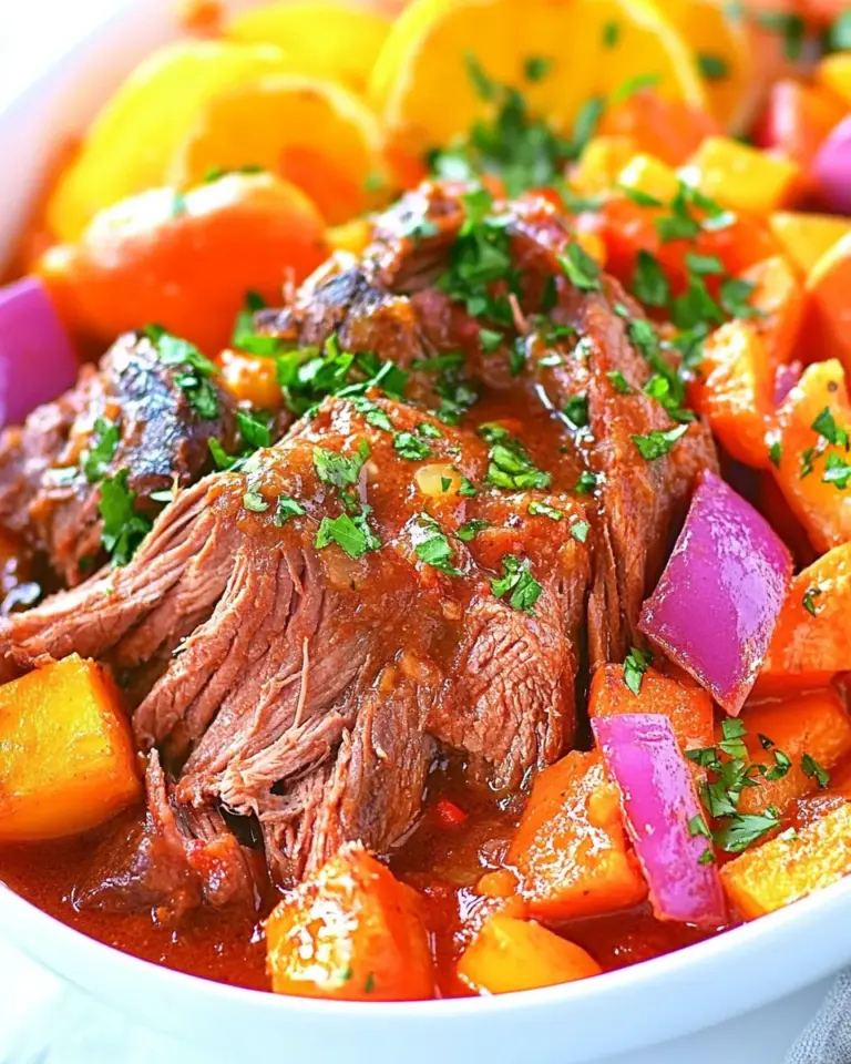 Slow Cooker Caribbean Pot Roast