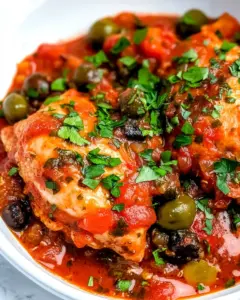 Slow Cooker Chicken Cacciatore
