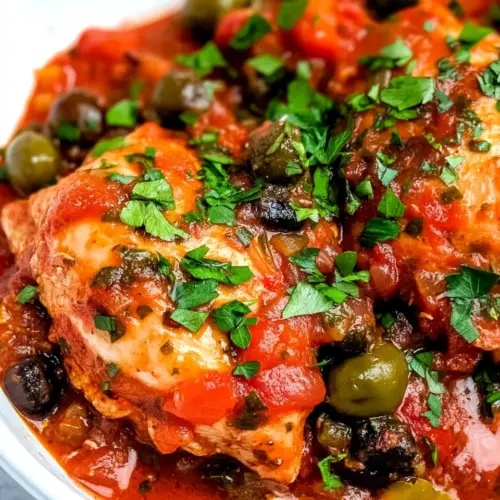 Slow Cooker Chicken Cacciatore