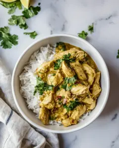 Slow Cooker Chicken Curry