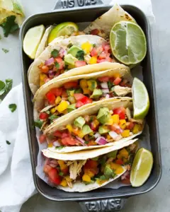 Slow Cooker Chicken Tacos