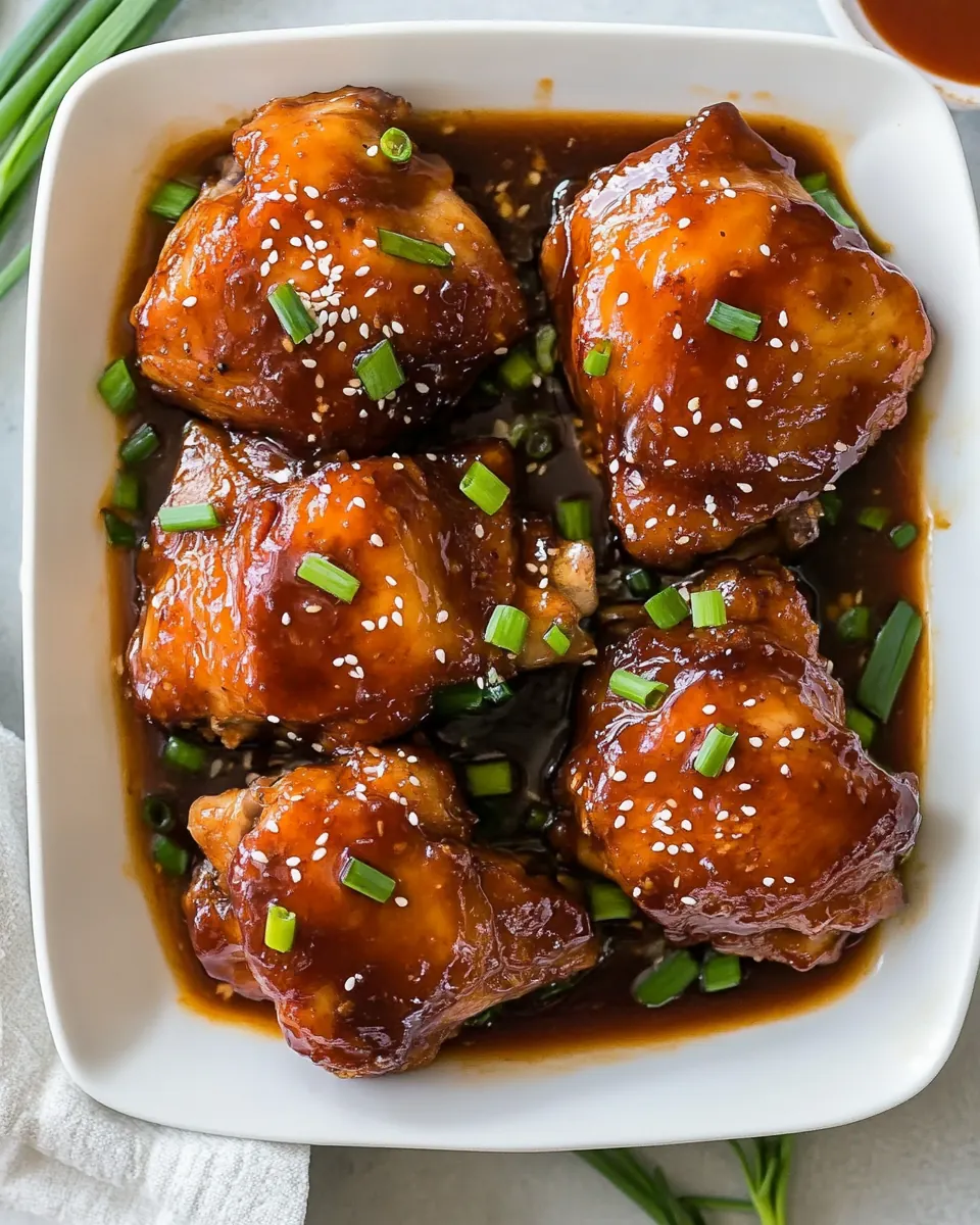 Slow Cooker Chicken Thighs