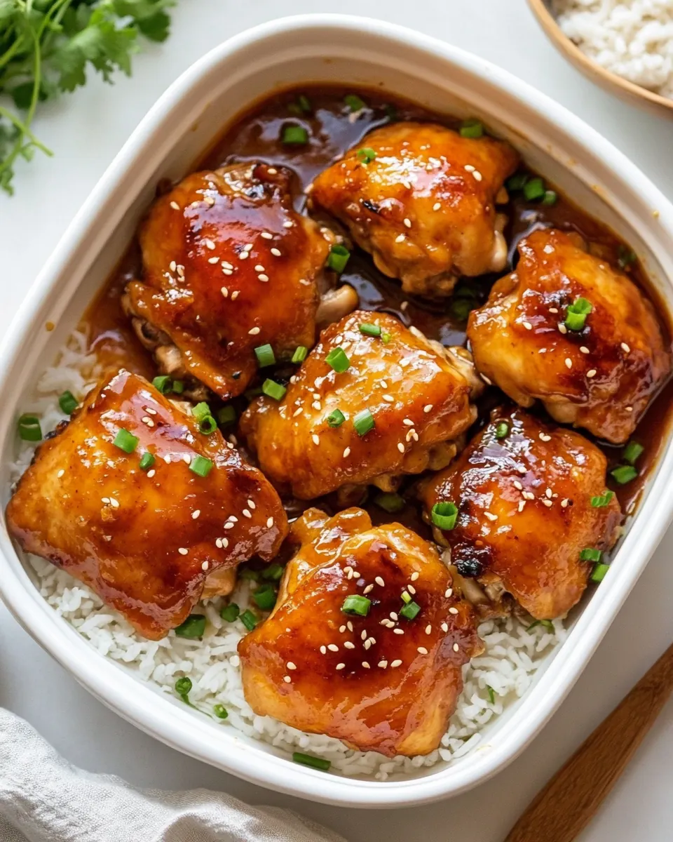 Slow Cooker Chicken Thighs
