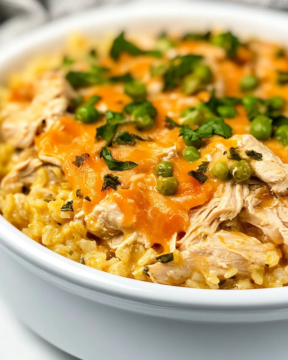 Slow Cooker Chicken and Rice