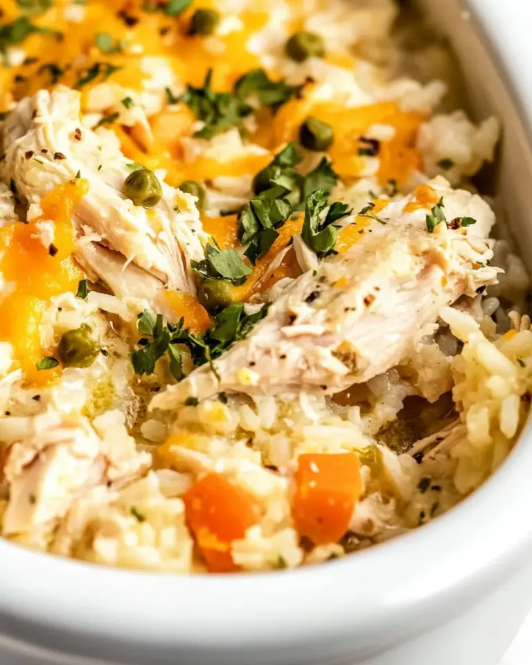 Slow Cooker Chicken and Rice