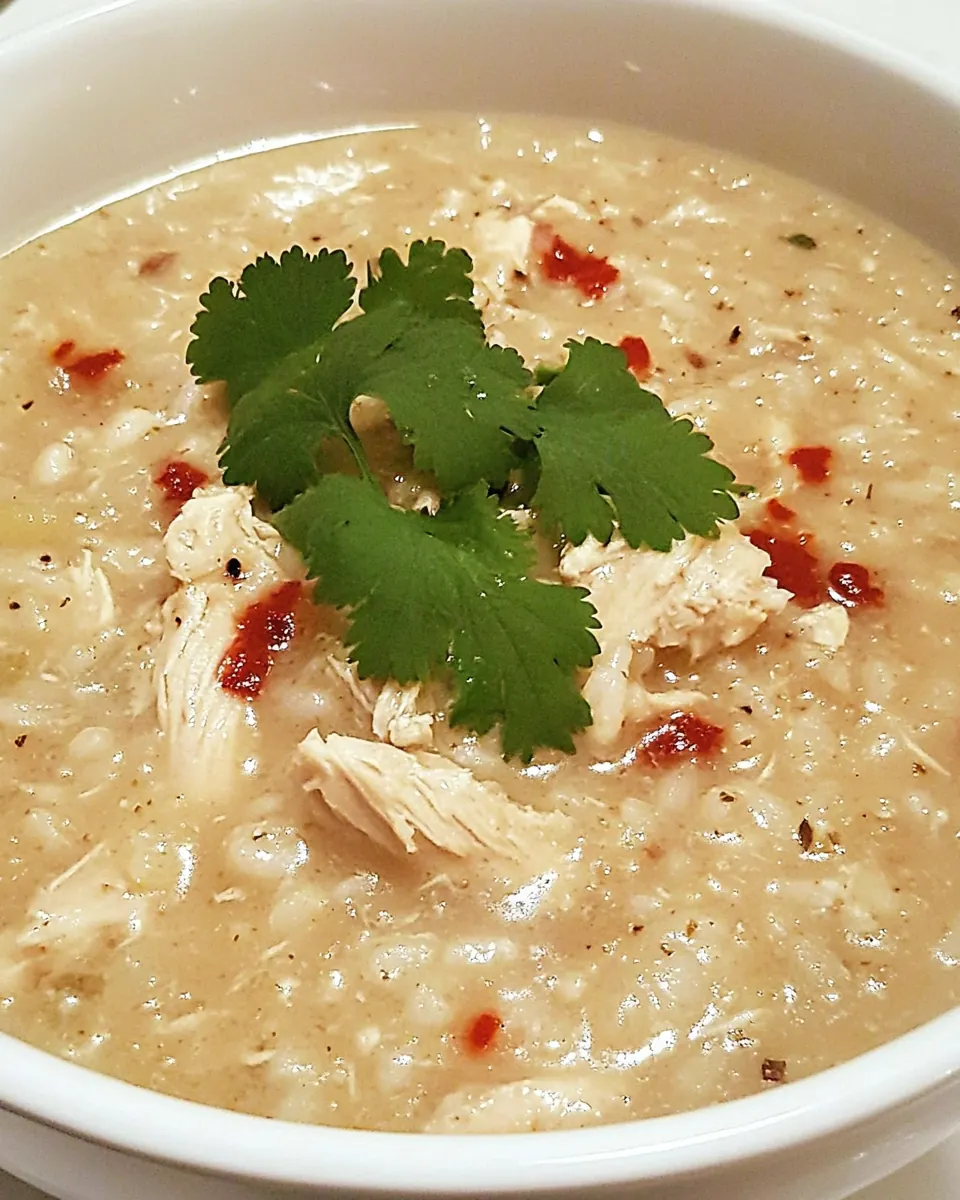Slow Cooker Chicken and Rice Soup