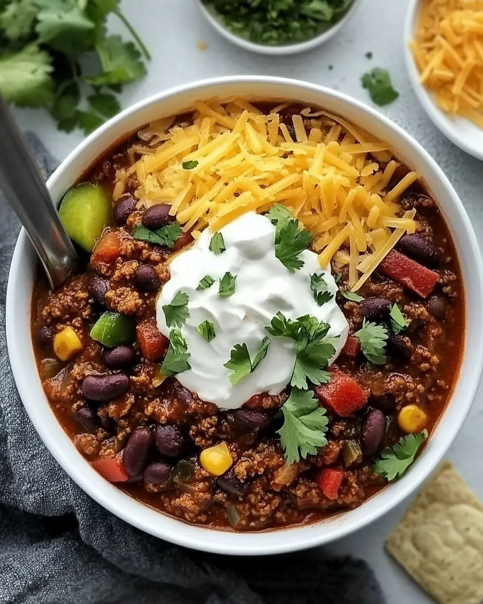 Slow Cooker Chili