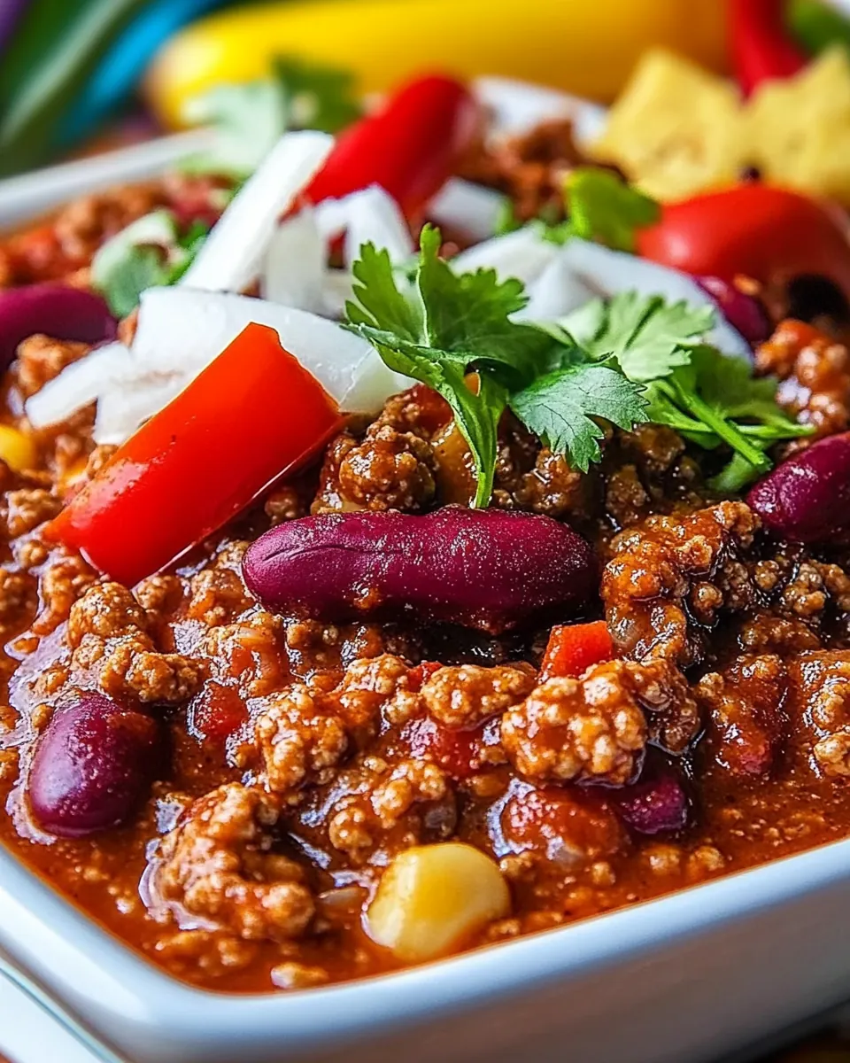 Slow Cooker Chili Con Carne