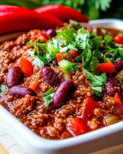 Slow Cooker Chili Con Carne